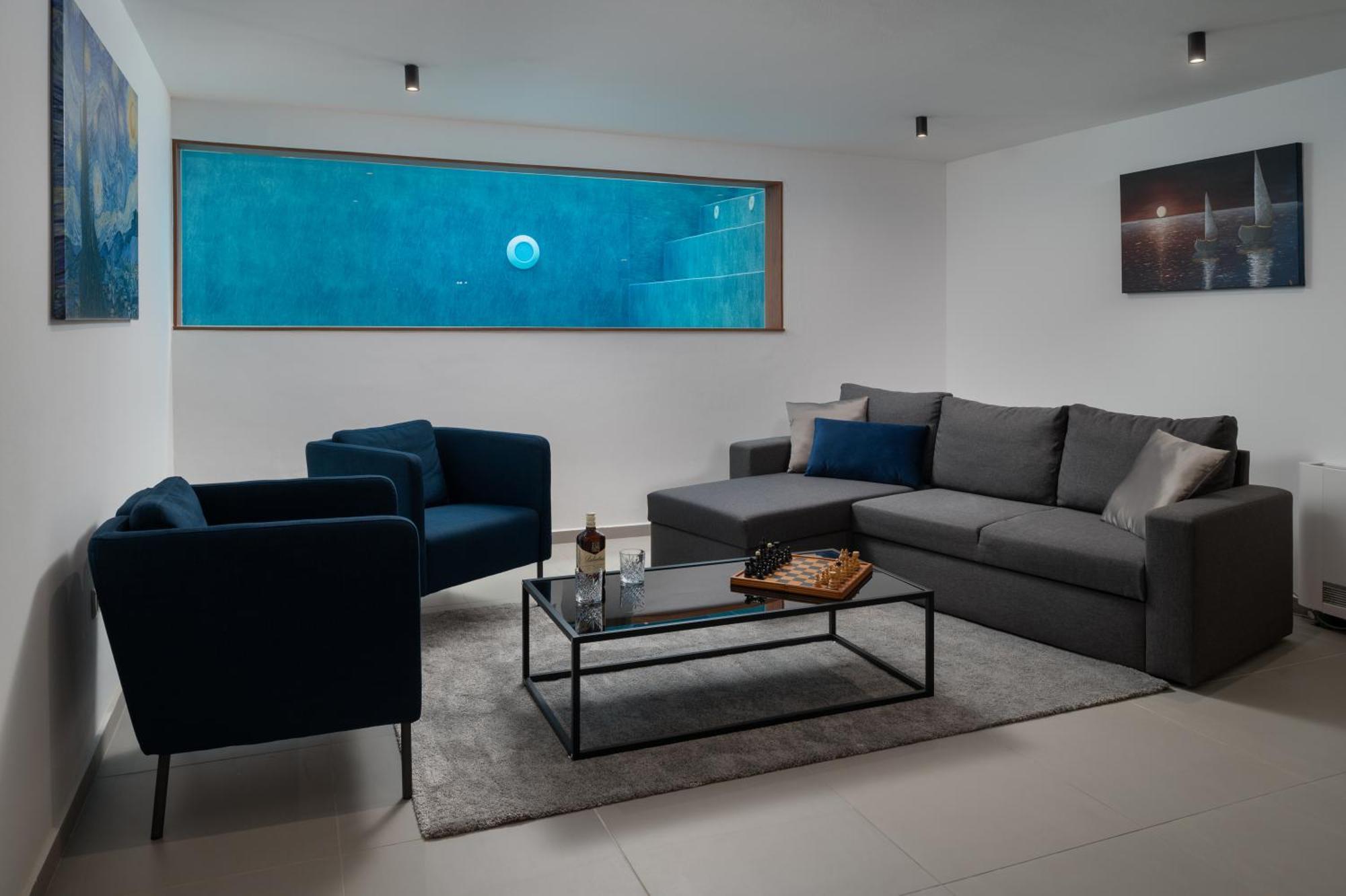 Villa Roca With Heated Pool And Sauna Privlaka  Zewnętrze zdjęcie